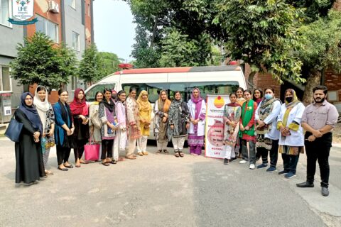 UHE Students’ Donates Blood to Fatmid Foundation